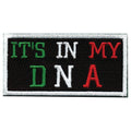 It's In My DNA Mexico Theme Embroidered Iron On Patch
