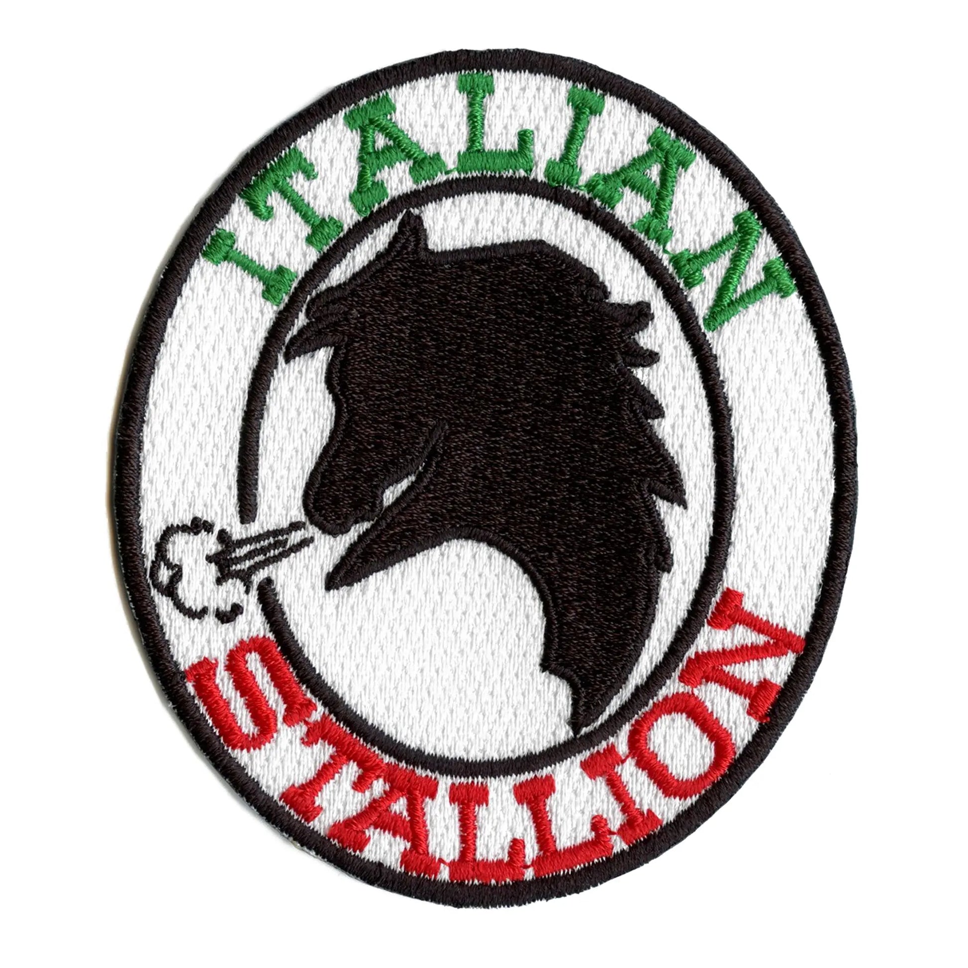 Italian Stallion Patch Horse Logo Embroidered Iron On – Patch Collection