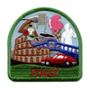 Italy Travel Embroidered Iron On Patch 