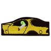Jackboys In Yellow Car Embroidered Iron On Patch 