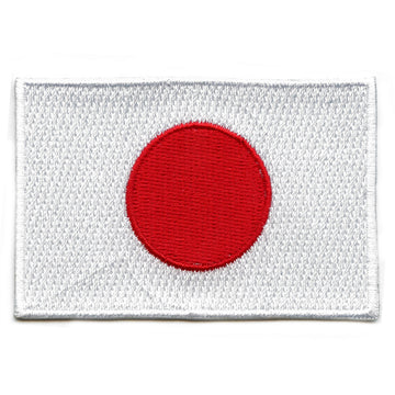Japan Embroidered Country Flag Patch 