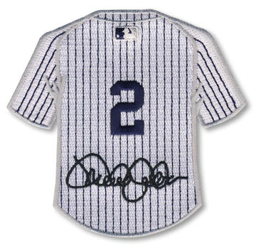 Derek Jeter New York Yankees #2 with Signature Jersey Patch 