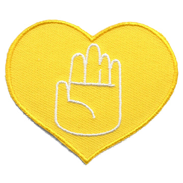 Jojo's Bizarre Adventure Heart Hand Icon Patch 