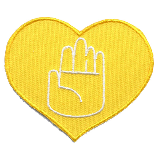 Jojo's Bizarre Adventure Heart Hand Icon Patch 