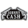 Johnny Cash Pistols Logo Patch Country Legend Icon Embroidered Iron On