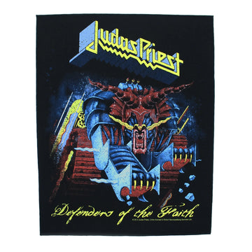 Judas Priest Back Patch Defenders Of The Faith XL DTG Printed Sew On