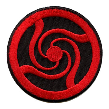 Jujutsu Kaisen Patch High School Swirl Logo Embroidered Iron On 