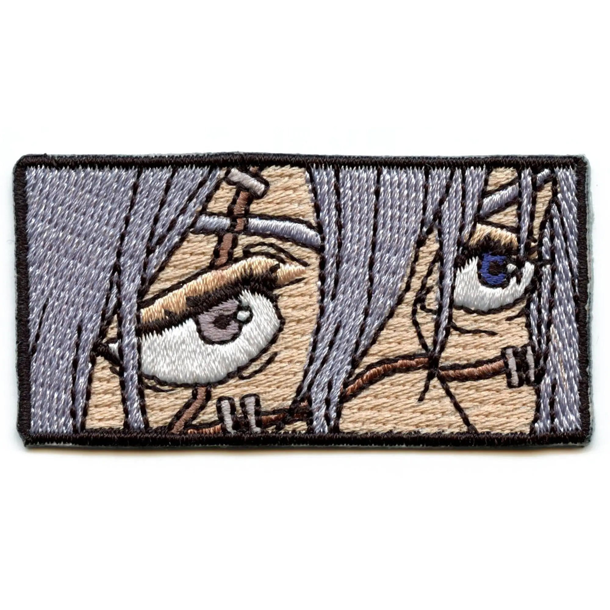 Jujutsu Kaisen Mahito Patch Looking Left Eyes Embroidered Iron On ...