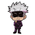 Jujutsu Kaisen Satoru Chibi Patch High School Blindfold Embroidered Iron On