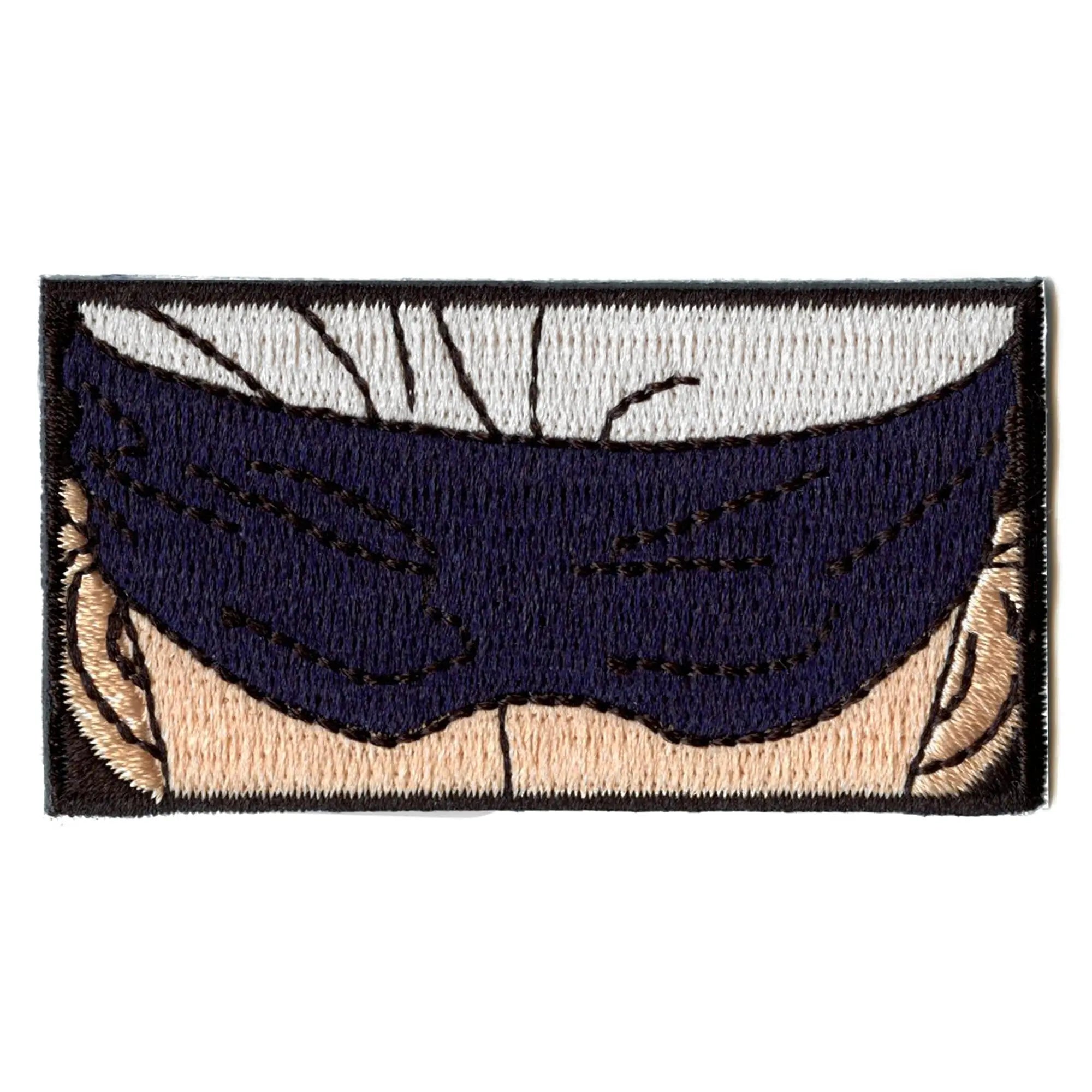Jujutsu Kaisen Satoru Patch Blindfold Eyes Embroidered Iron On 