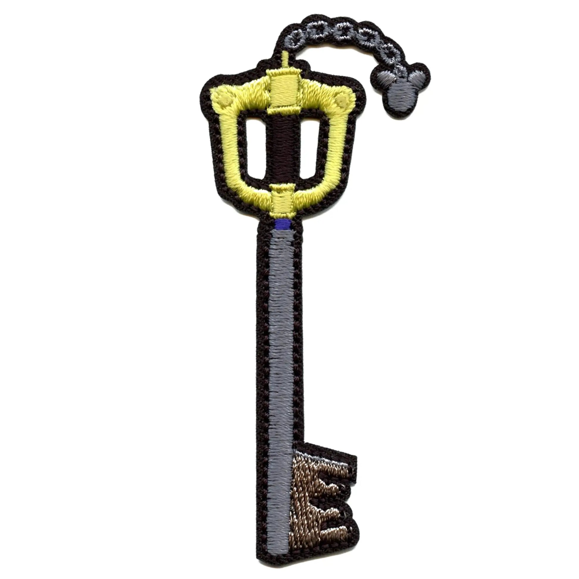 Kingdom Hearts Keyblade Patch Disney Magic Sword Embroidered Iron