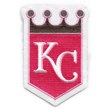 Kansas City Royals Mothers Day Pink Sleeve Jersey Patch 