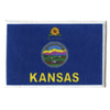 Kansas State Flag Sublimated Patch Embroidered Iron On 