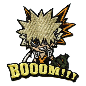 Anime My Hero Academia: Bakugo Booom! Embroidered Patch 