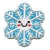 Kawaii Snowflake Patch Christmas Embroidered Iron On 
