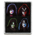 KISS Band Member Faces Patch Colorful Iconic Embroidered Iron On