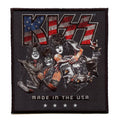 KISS Made In The USA Patch Full Band Embroidered Iron On