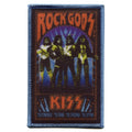 KISS Patch Rock Gods Patch Promo Poster Art Embroidered Iron On
