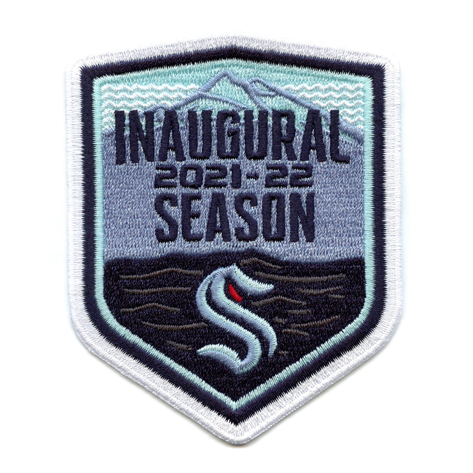 Seattle Kraken Inaugural NHL Season Jersey Patch (2021) 