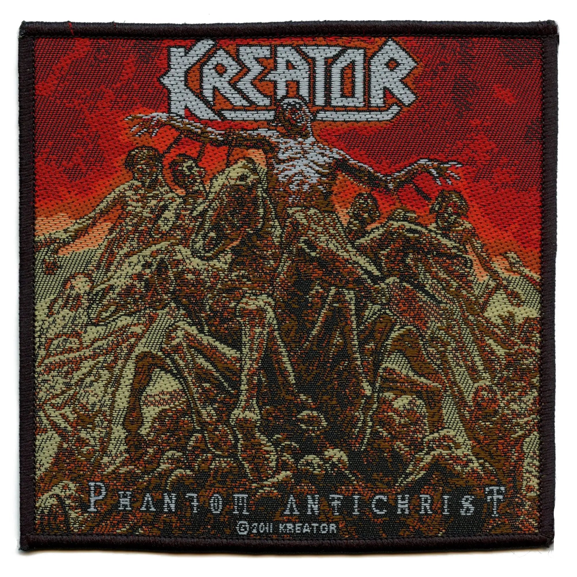 1990 Kreator Phantom Antichrist Woven Sew On Patch 