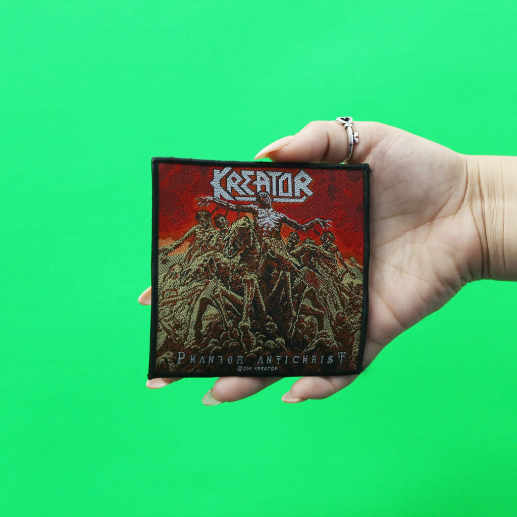 1990 Kreator Phantom Antichrist Woven Sew On Patch 