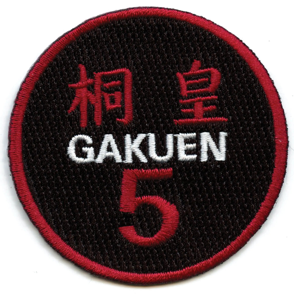 Kuroko's Basketball Aomine Patch Gakuen 5 Player Embroidered Iron On 