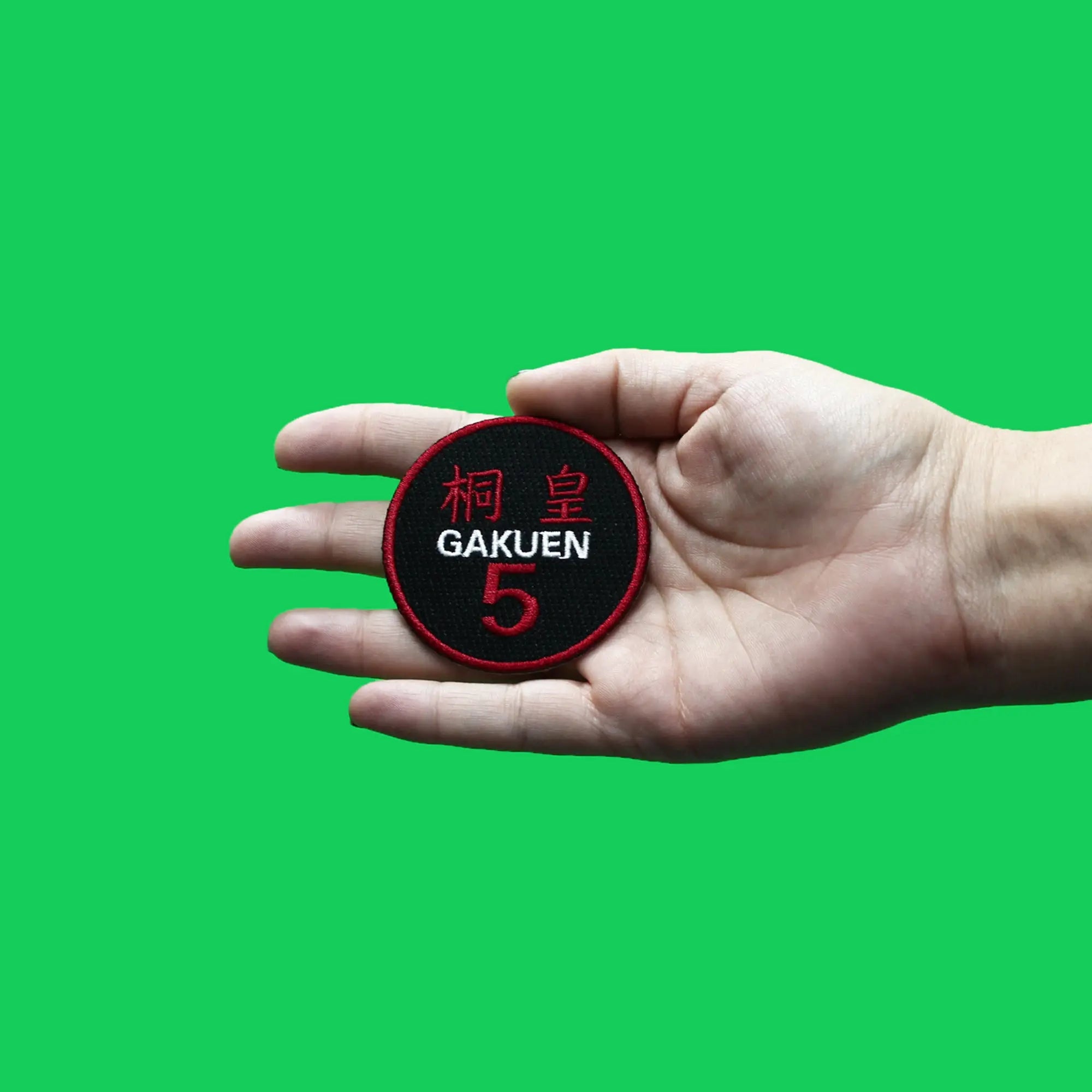 Kuroko's Basketball Aomine Patch Gakuen 5 Player Embroidered Iron On 