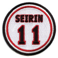 Kuroko's Basketball Kuroko Patch Seirin 11 Player Embroidered Iron On 