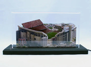 Texas A&M Aggies Kyle Field Stadium 3D Replica Regular 9" Version With Lighted Display 