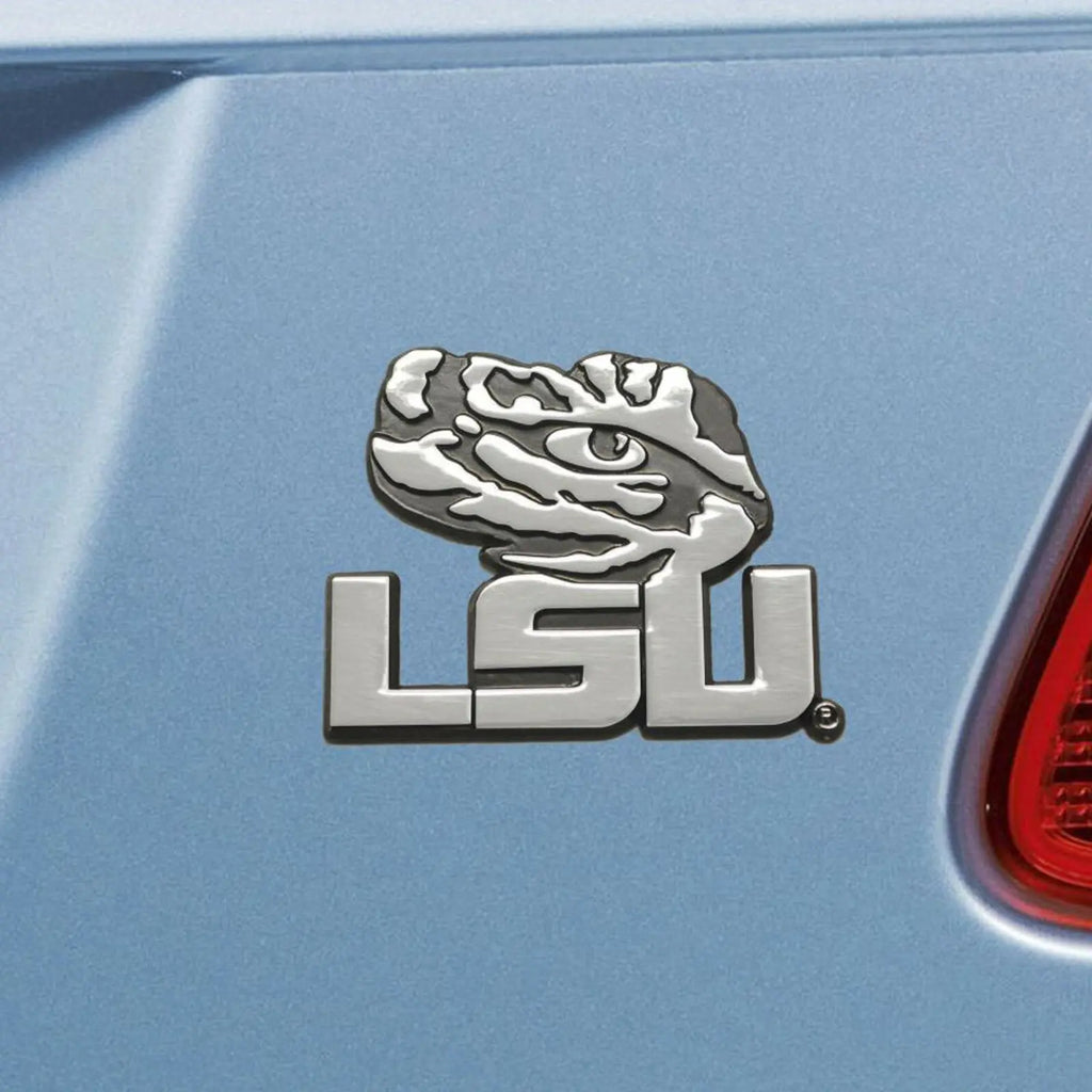 LSU Tigers Premium Solid Metal Auto Emblem 