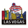 Las Vegas Strip Skyline Patch Nevada Travel Destination Embroidered Iron On