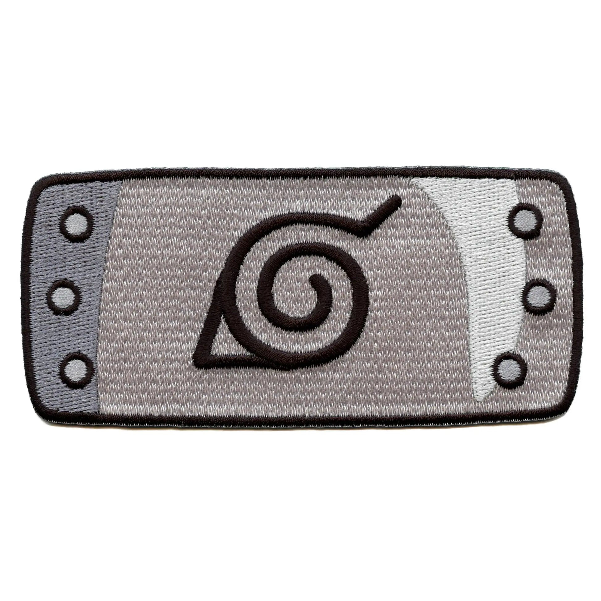 Naruto Leaf Village Headband Patch Clan Badge Embroidered Iron On 