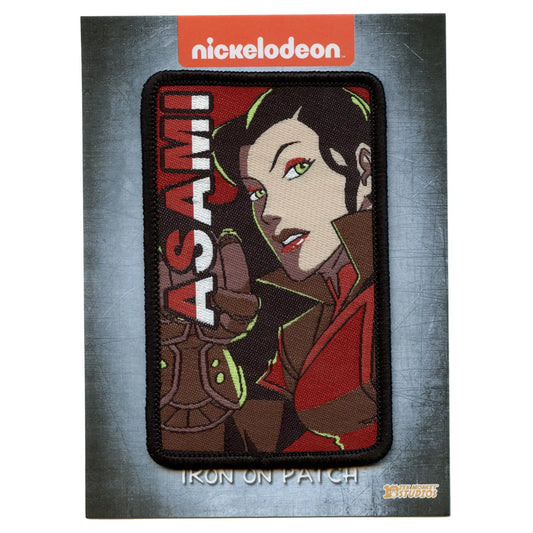 The Legend Of Korra Asami Patch Nickelodeon Cartoon Avatar Woven Iron On