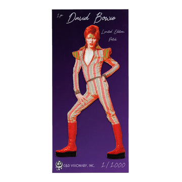 David Bowie Limited Edition 7" Patch 1 Of Only 1000 Embroidered Iron On 