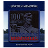 Lincoln Memorial 100th Anniversary Patch National Monument Travel Embroidered Iron On