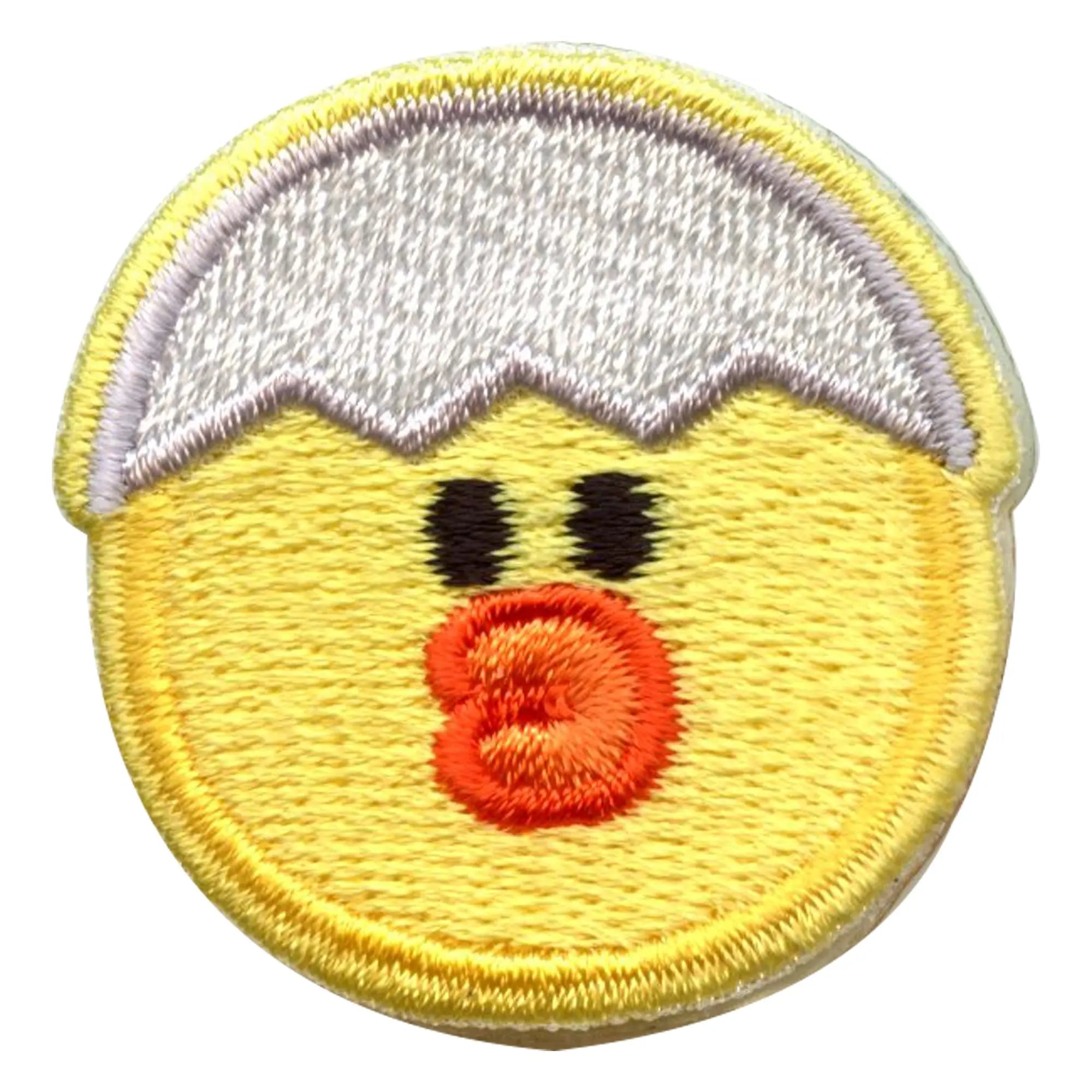 Line Friends Chick Sally Head With Eggshell Embroidered Iron On Patch ...