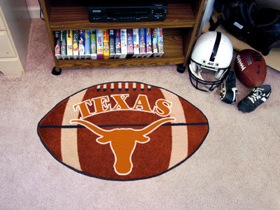 University of Texas Longhorns Football Nylon Mat 22" x 35" 