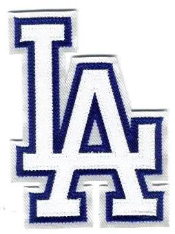 Los Angeles Dodgers "L.A." Script White Patch 