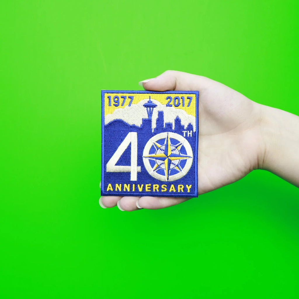 Seattle Mariners Vintage Baseball Team Logo 2 1/4 Inch In Diameter Pin - Foto 6