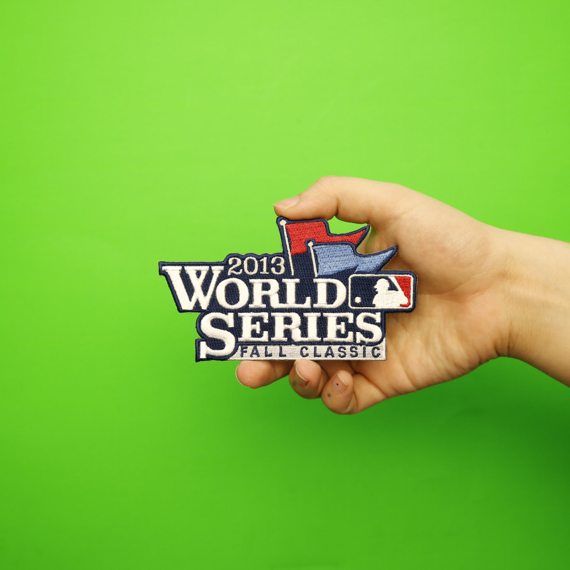 2013 MLB Baseball World Series Logo Official Jersey Sleeve Patch