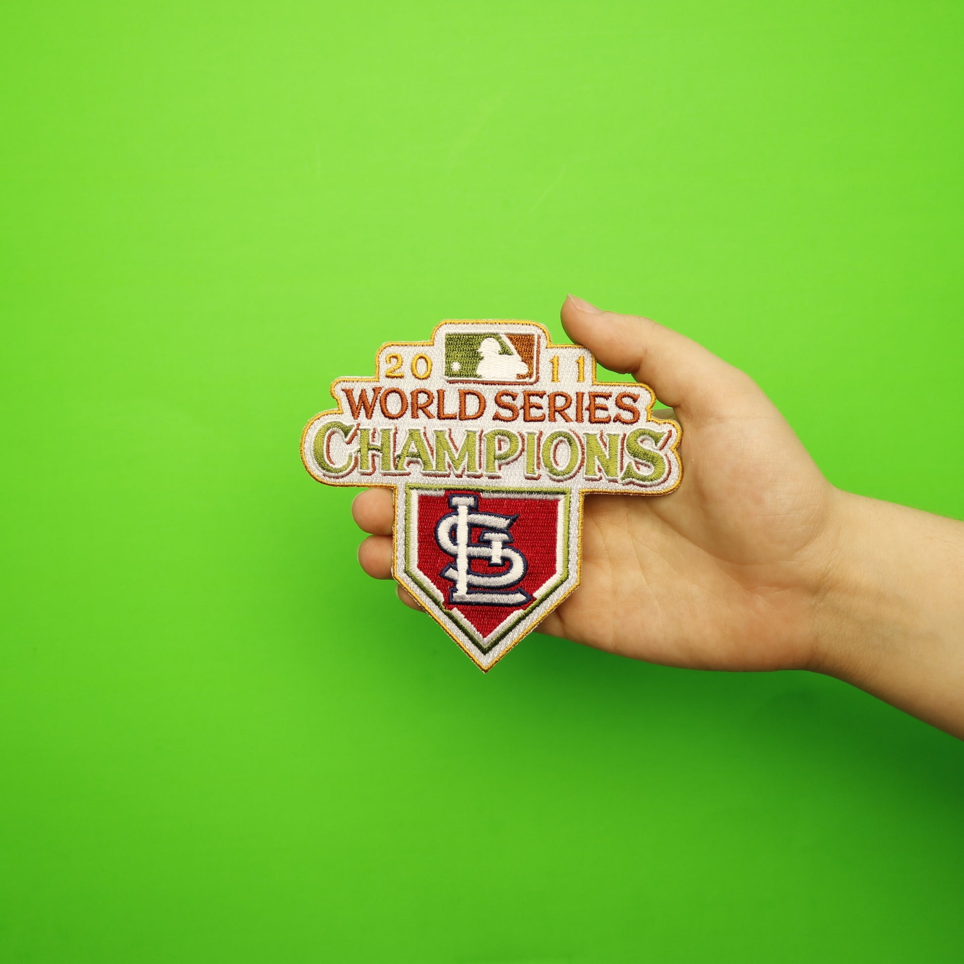 2011 St. Louis Cardinals MLB World Series Champions Jersey Patch 
