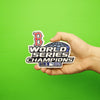 2004 Boston Red Sox MLB World Series Champions Jersey Patch Alternate Version 