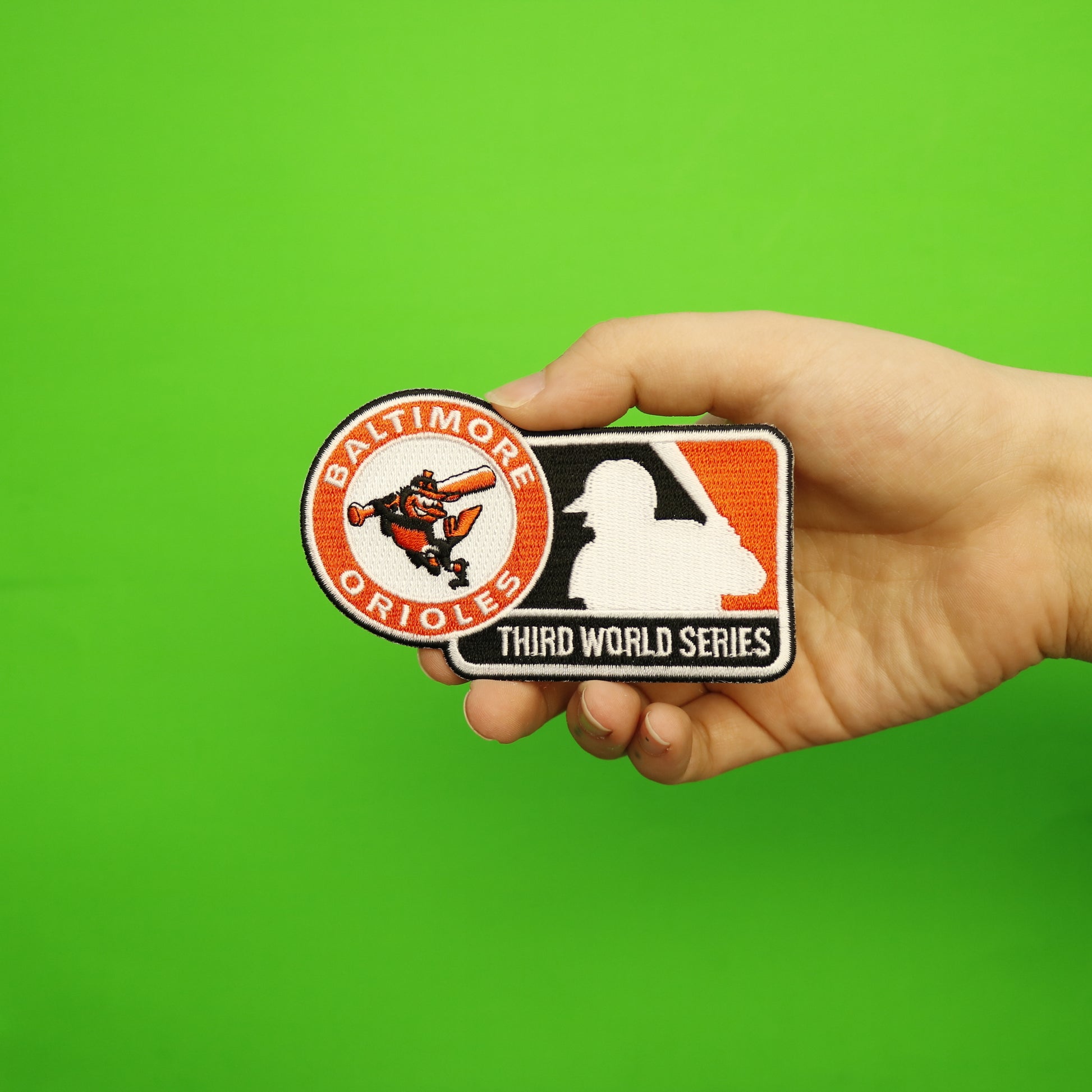 1970 Baltimore Orioles Third MLB World Series Championship Jersey Patch 