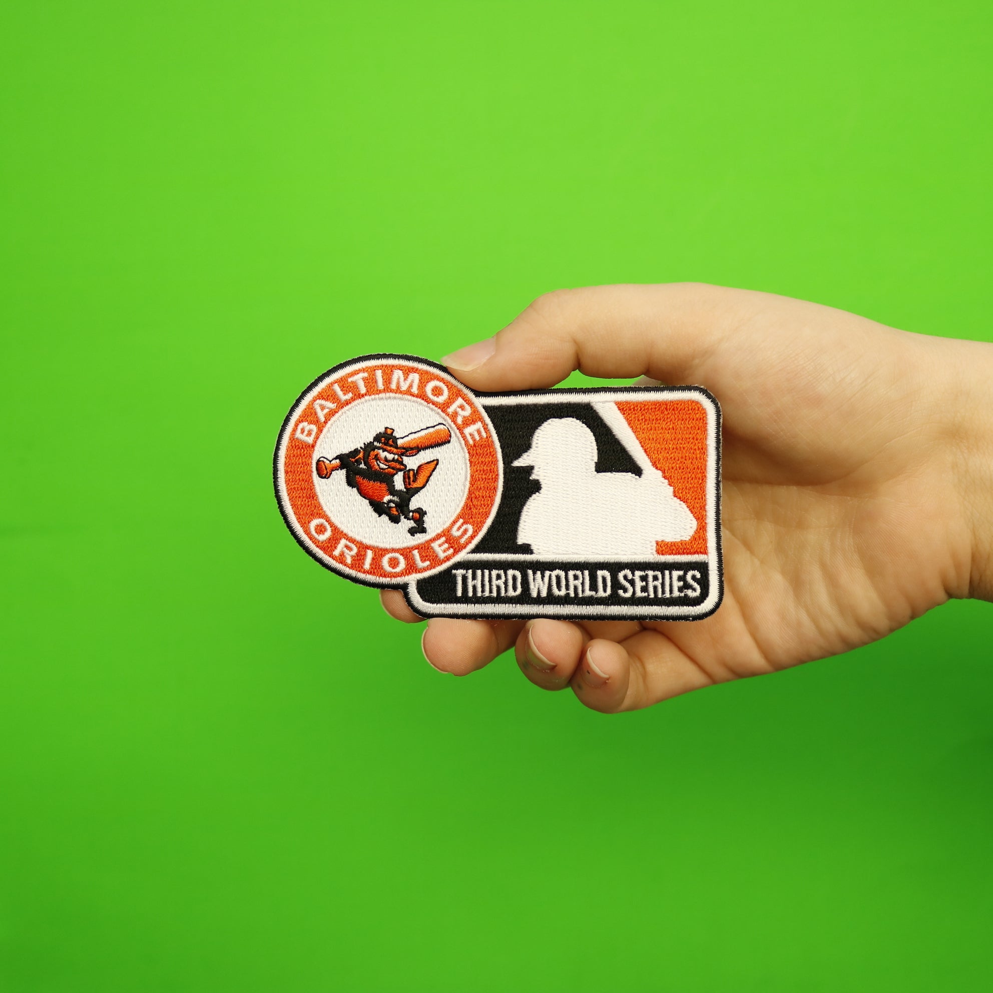 1970 Baltimore Orioles Third MLB World Series Championship Jersey Patch 