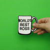 NBC The Office Michael Scott's "World's Best Boss" Coffee Mug Embroidered Iron on Patch 