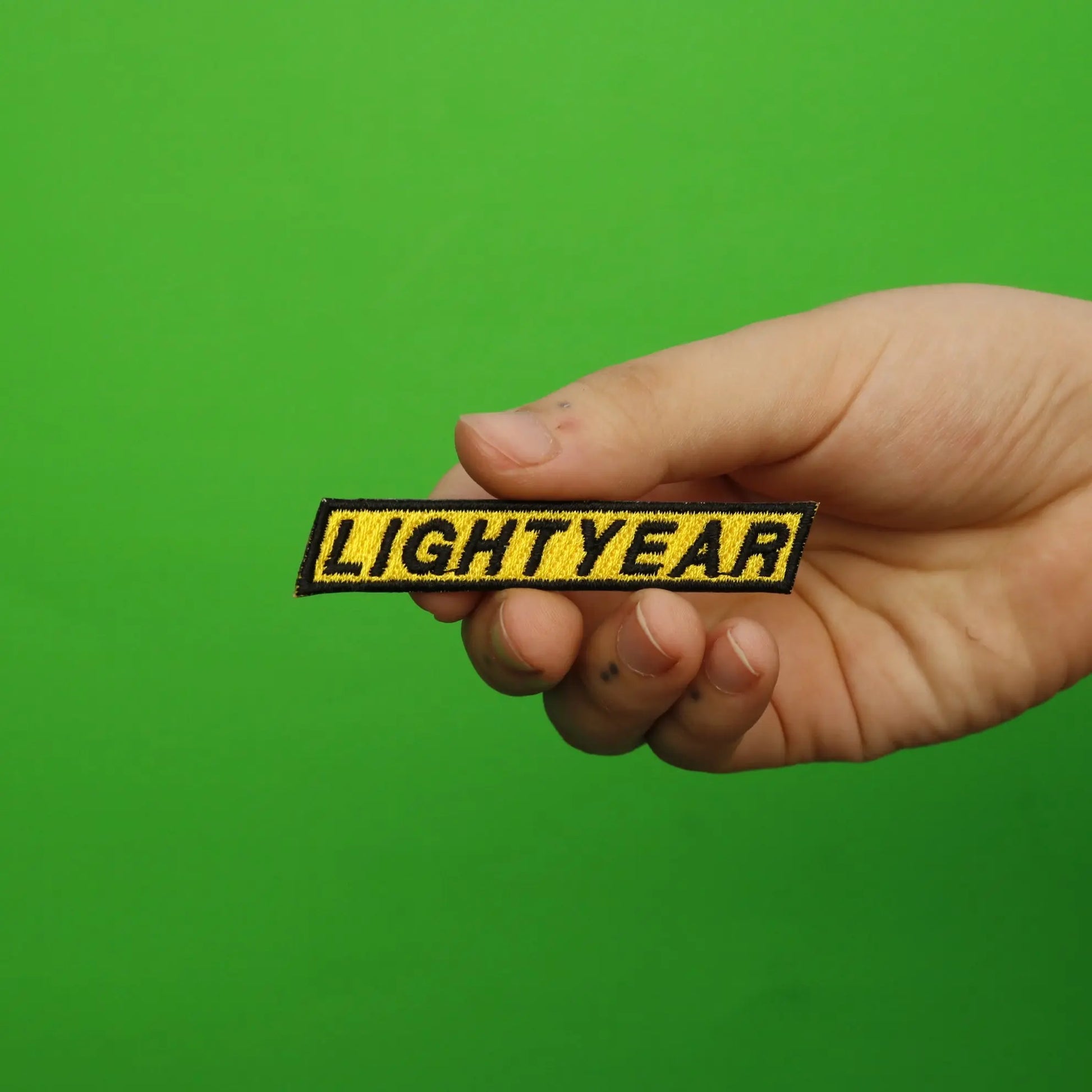 Lightyear Name Tag Embroidered Iron on Patch 