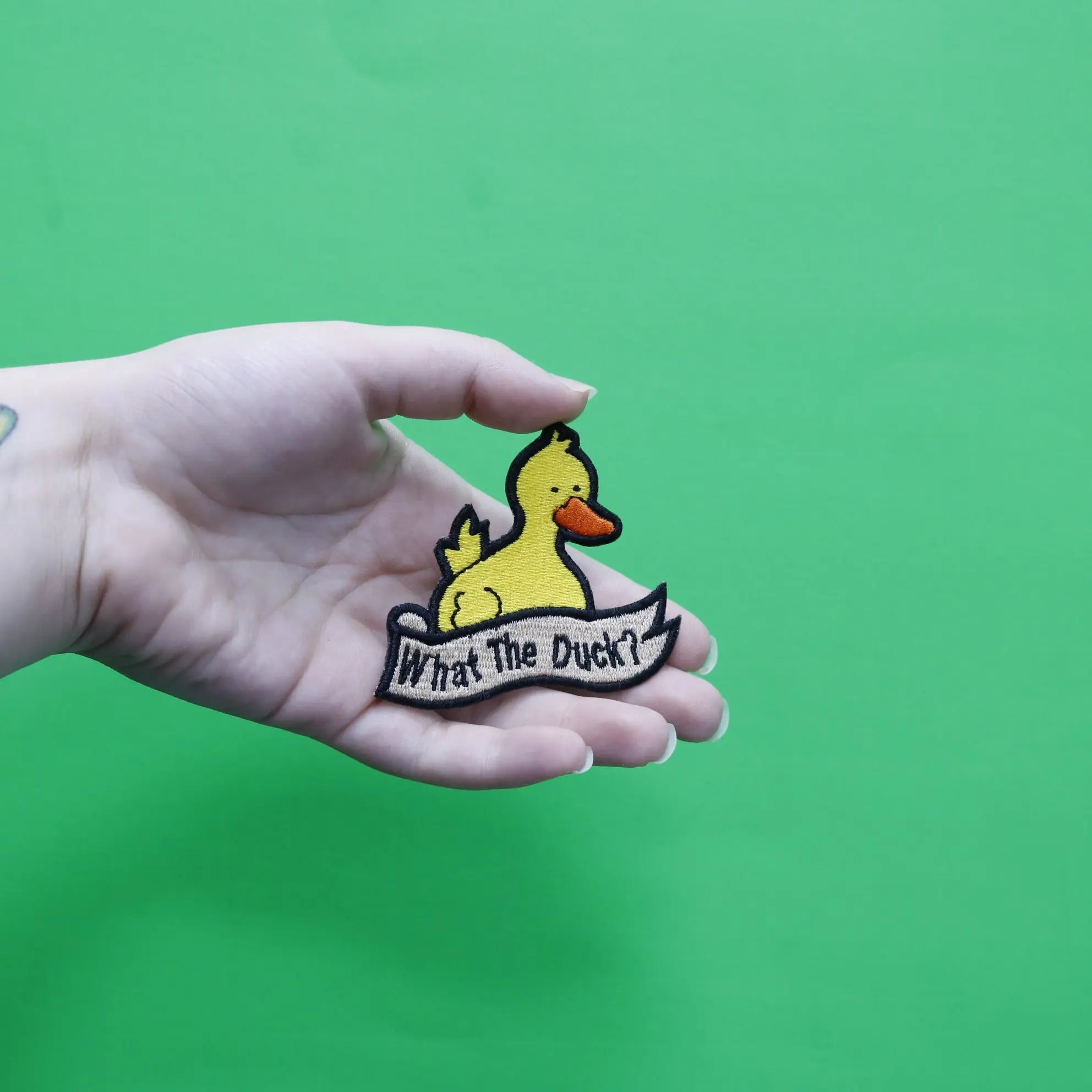 Patch Thermocollant Vetement 4 Pièces - Ecussons Drôles Militaires Canard Oie Grenouille Chat - Pour Vêtements, Vestes, Sacs Et Chapeaux