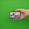 The Great Wave Small Embroidered Iron-on FotoPatch 