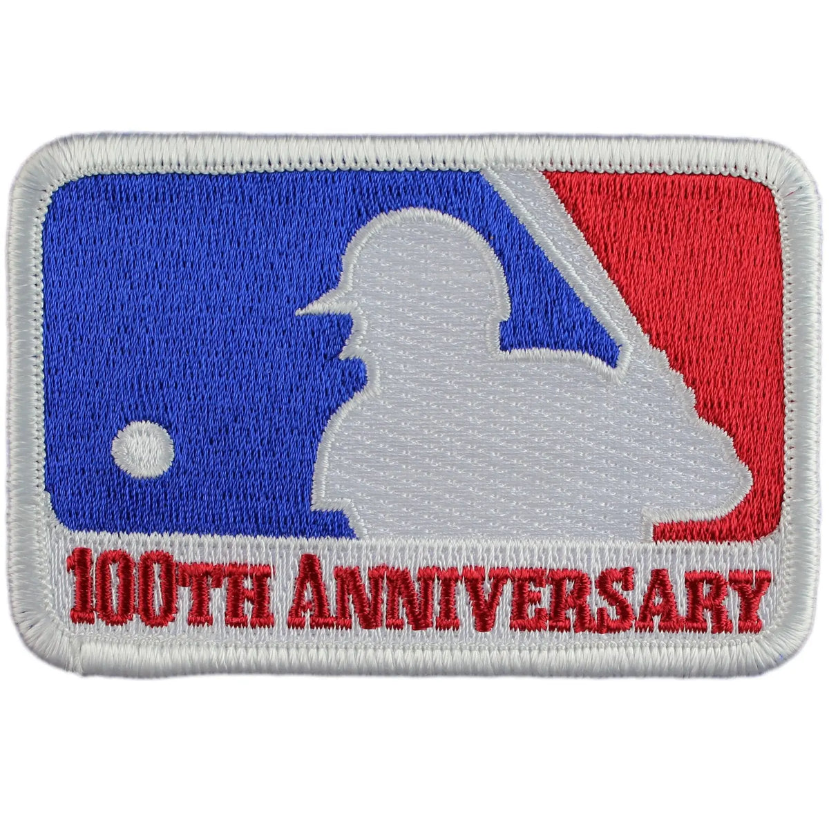 MLB Major League Baseball 100th Anniversary Patch