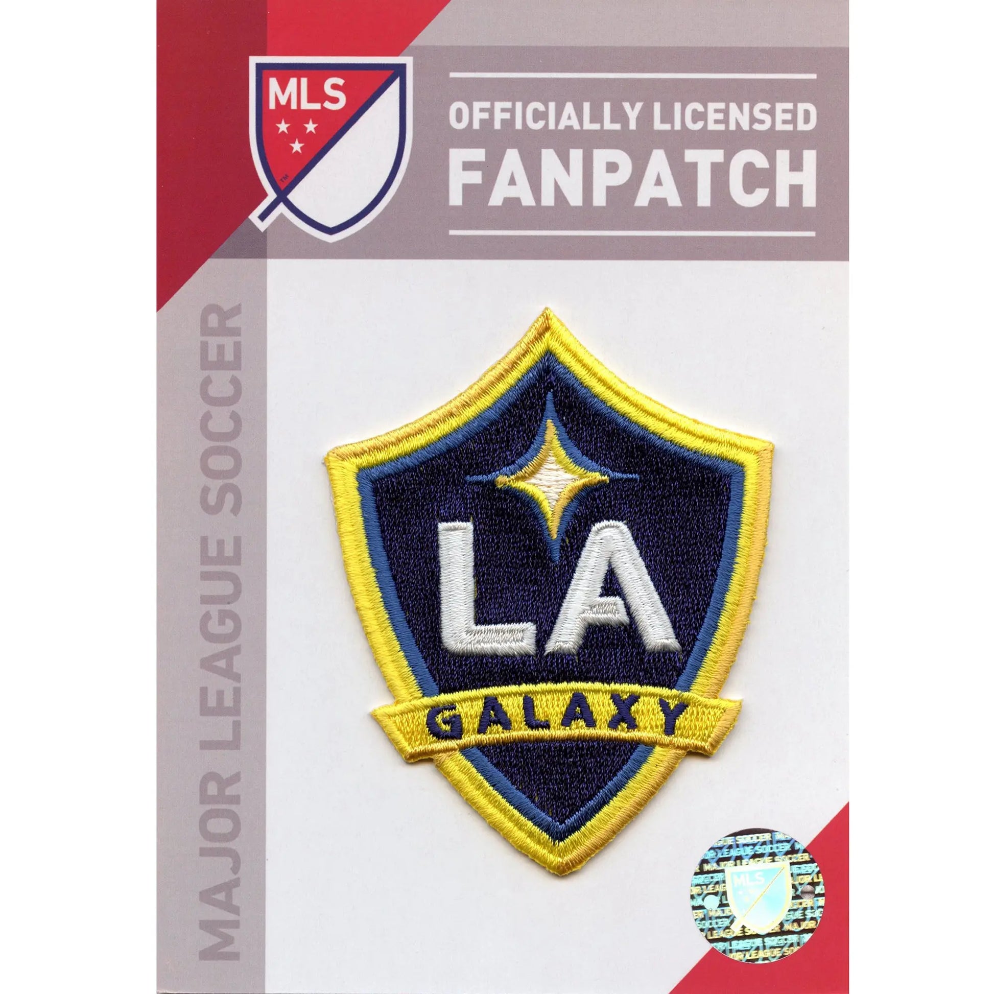 Los Angeles Galaxy Primary Team Crest Patch MLS Embroidered Iron On 
